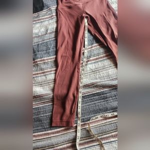 Lululemon align high rise 25" size 6